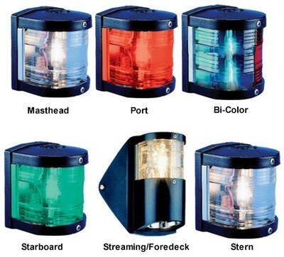 AQUA SIGNAL SERIES 25 NAVIGATION LIGHTS