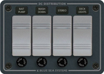 Blue Seas Electrical Panel 4 Switch Waterproof