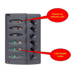 BEP Marine 6 Switch Panel Waterproof