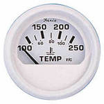 Faria 13110 Dress White Water Temperature Gauge