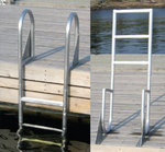 Dock Edge Flip-Up Aluminum Dock Ladder