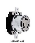 Hubbell 63CM69 50 Amp 125/250V Receptacle