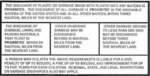 Bernard P227 Anti Dumping Placque
