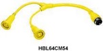 Hubbell Y Adapter 2-30A FEMALE, 1-50A MALE