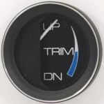 Faria 13017 Coral Mercury/Yamaha Trim Gauge