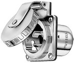 Hubbell HBL503SS Stainless Power Inlet 50 Amp 125V
