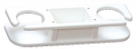 Taco P012000W Poly White Drink Holder