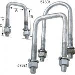 Seachoice Round End U-Bolts