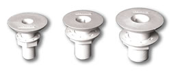 Forespar Marelon Thru-Hull Connectors 250 Series, 2-3/8" Length