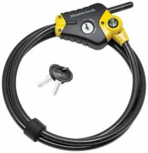 Masterlock Adjustable Locking Cable #:MAS 8413XDPF