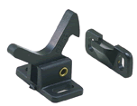 Perko Elbow Catch (3/16" X 5/8") #:PER 1021DP0BLK