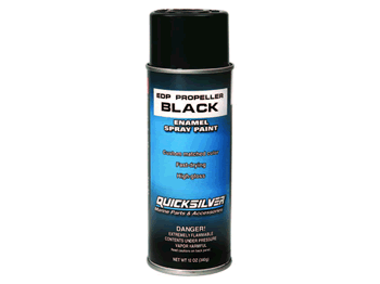 Quicksilver Propeller Paint Edp Propeller Black Paint 12 Oz #:QSL 802878Q50