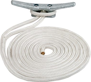 Seadog Dock Line Twisted Nylon, White