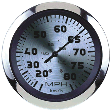 Seastar Sterling Instruments Speedometer #:TEL 63476P