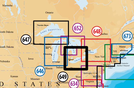 Navionics Msd649 Platinum Plus Lake Erie And St Clair