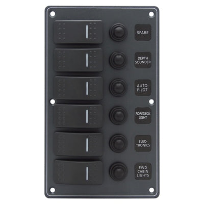 Marpac Water Resistant Aluminum Switch Panel
